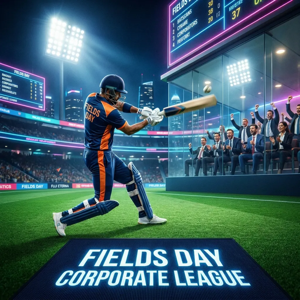 Box Cricket League — corporate sports event format in Pune