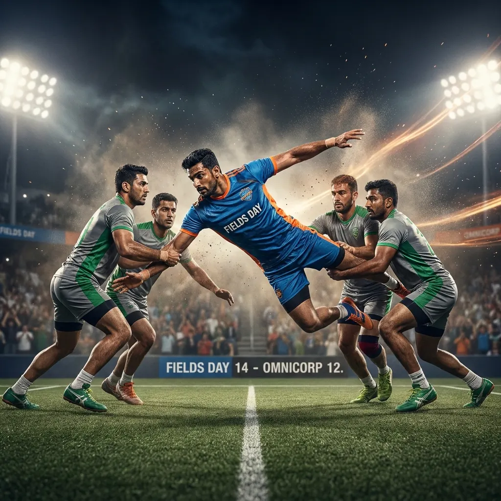 Corporate sports event by Fieldsday